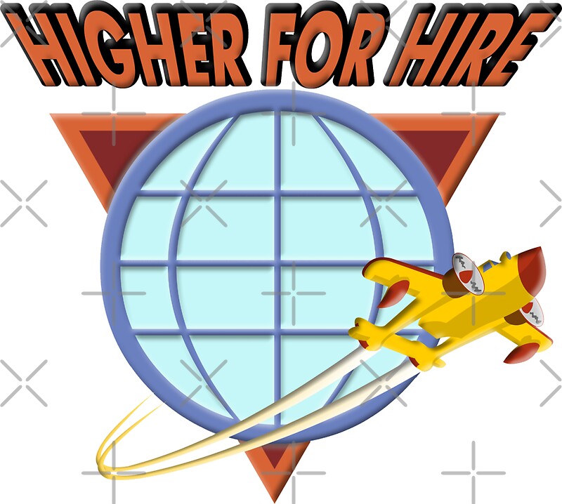 "Higher For Hire" Stickers by robotghost Redbubble