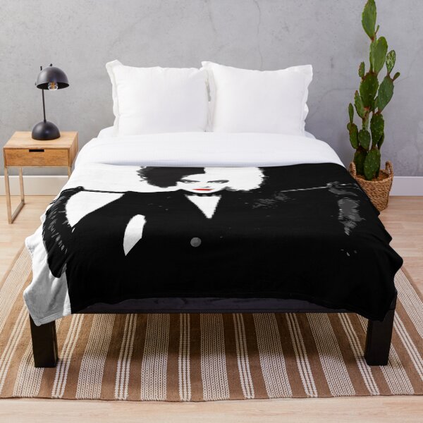 Cruella de Vil Poster Flat Graphic Style Throw Blanket