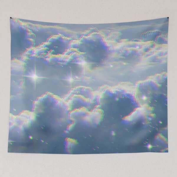 Item preview, Aesthetic Clouds Glitch designed and sold by ind3finite.