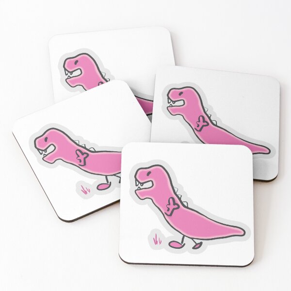 Item preview, Pink Dino Coming Through - Funny Dinosaur Flip Off designed and sold by ViewerEqualsPhoton.