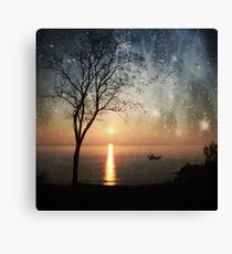 The old man and the sea Canvas Print