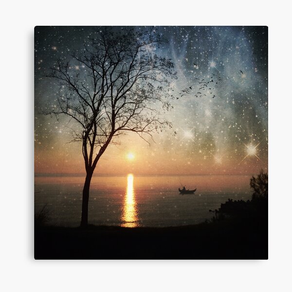 The old man and the sea Canvas Print