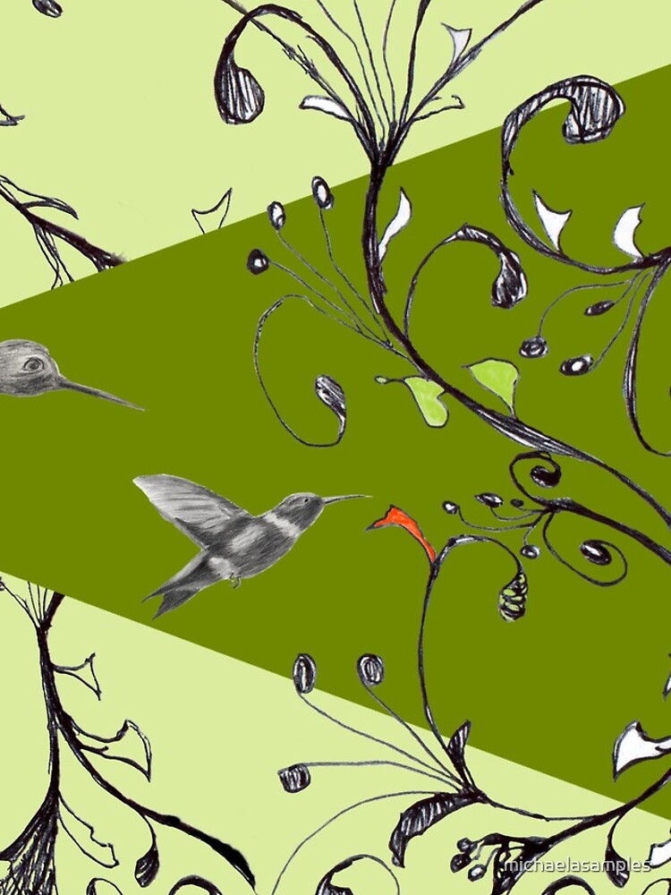 Thumbnail 4 of 4, iPhone Case, Graphite Finds Ink Vine In Digital Realm designed and sold by michaelasamples.