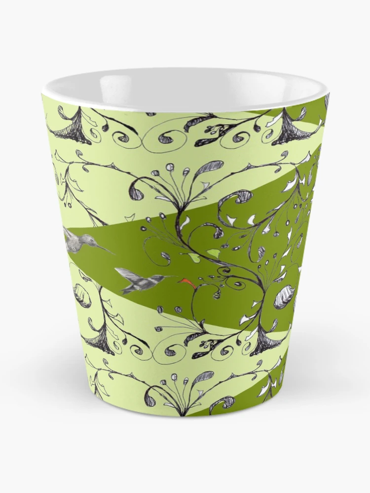 Thumbnail 2 of 4, Coffee Mug, Graphite Finds Ink Vine In Digital Realm designed and sold by michaelasamples.