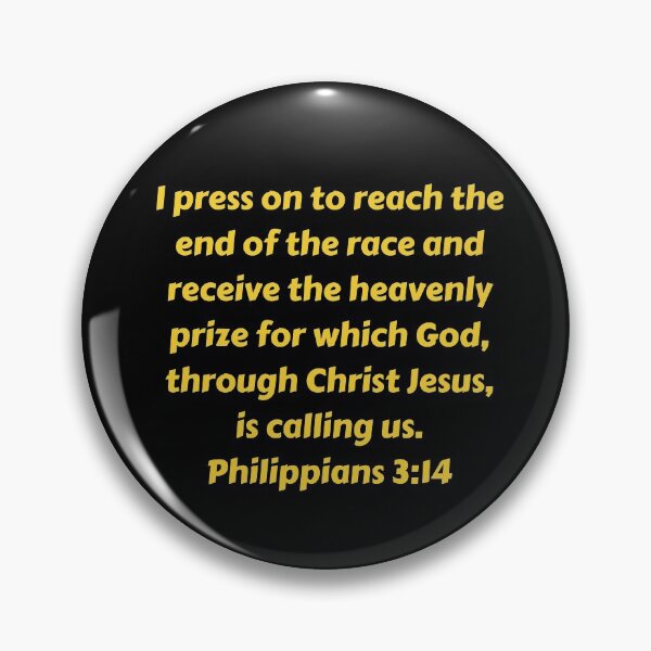 Artikelvorschau, Bible Verse Philippians 3:14 entworfen und verkauft von Prayingwarrior.