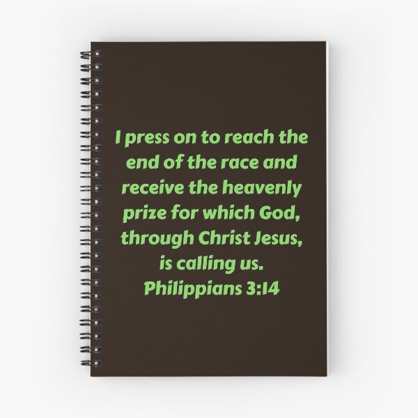 Item preview, Bible Verse Philippians 3:14 designed and sold by Prayingwarrior.