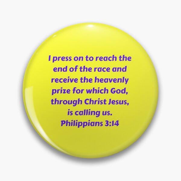 Item preview, Bible Verse Philippians 3:14 designed and sold by Prayingwarrior.