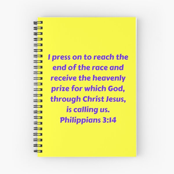 Aperçu de l'œuvre Bible Verse Philippians 3:14 créée et vendue par Prayingwarrior.