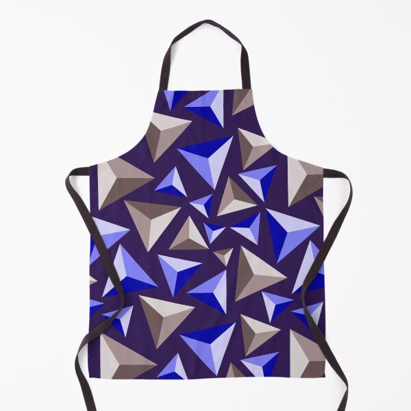 Item preview, Blue and Brown Triangular Pyramid Seamless Pattern designed and sold by anzelas.