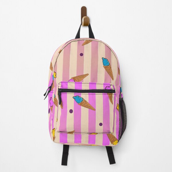 Item preview, cute multicolored ice cream pattern designed and sold by hateeyes.