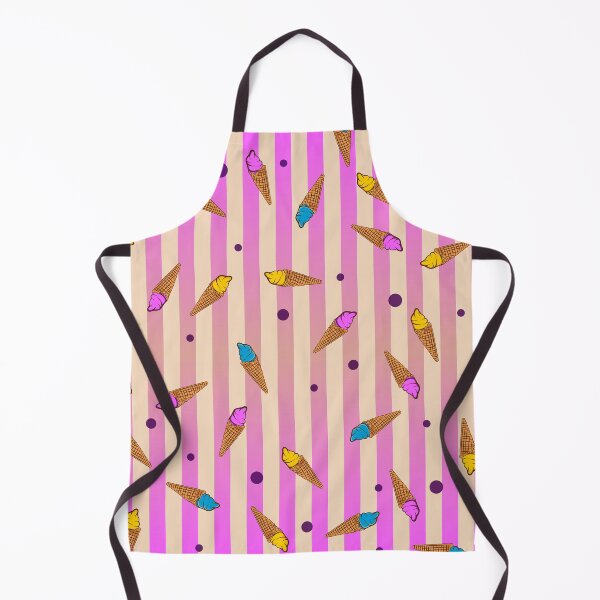Item preview, cute multicolored ice cream pattern designed and sold by hateeyes.