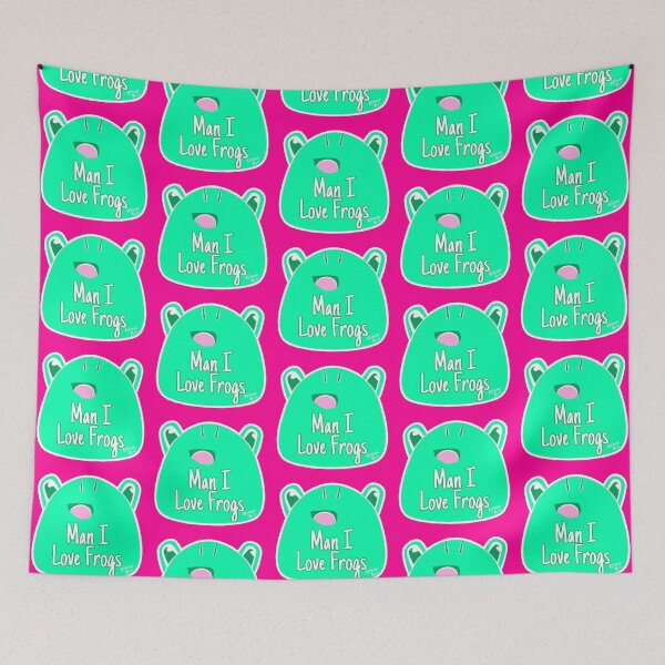 Item preview, Man I love Frogs (Green) designed and sold by athene-art.