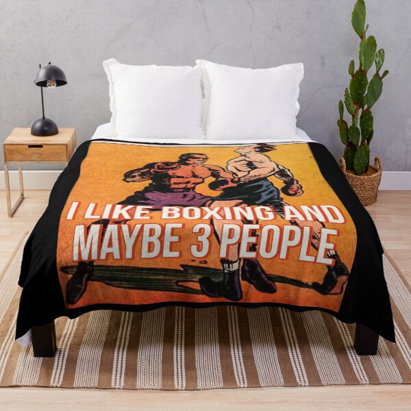 Item preview, I like boxing and maybe 3 people, vintage style designed and sold by EmotionArt.