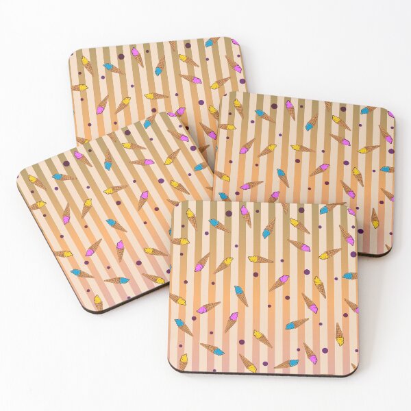 Item preview, cute ice cream pattern designed and sold by hateeyes.