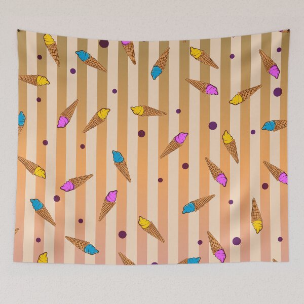 Item preview, cute ice cream pattern designed and sold by hateeyes.