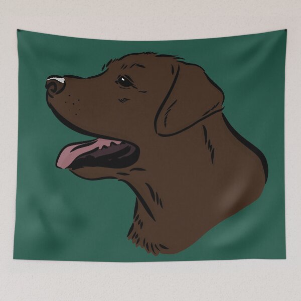 Item preview, Chocolate Labrador  designed and sold by rmcbuckeye.