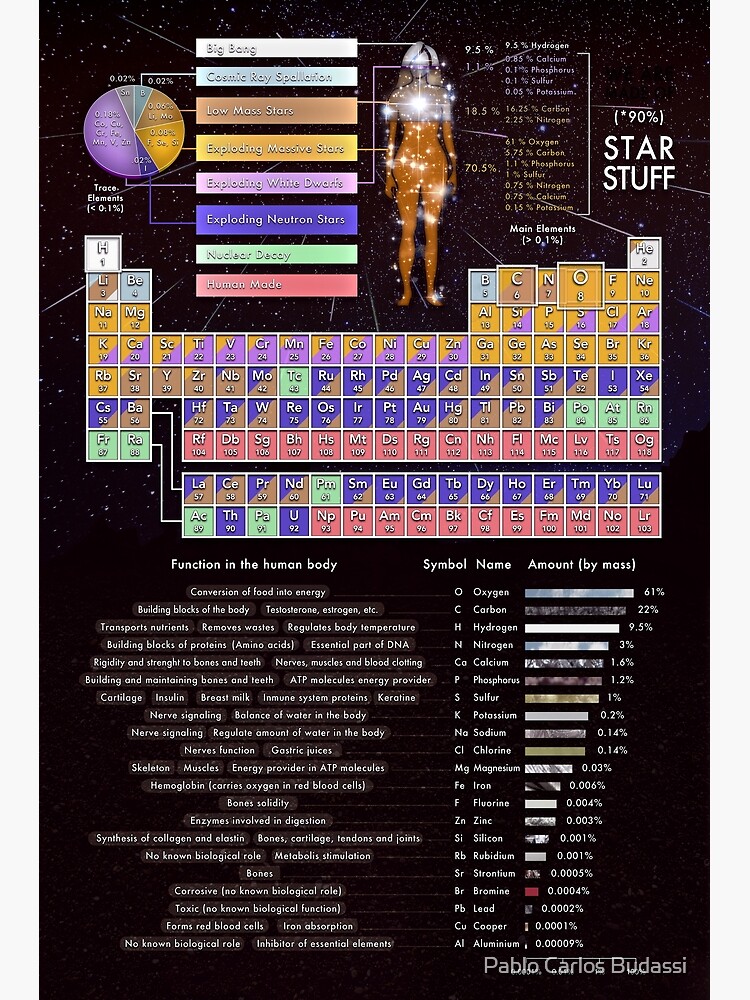 We are made of (*90%) STAR-STUFF! by pablocbudassi