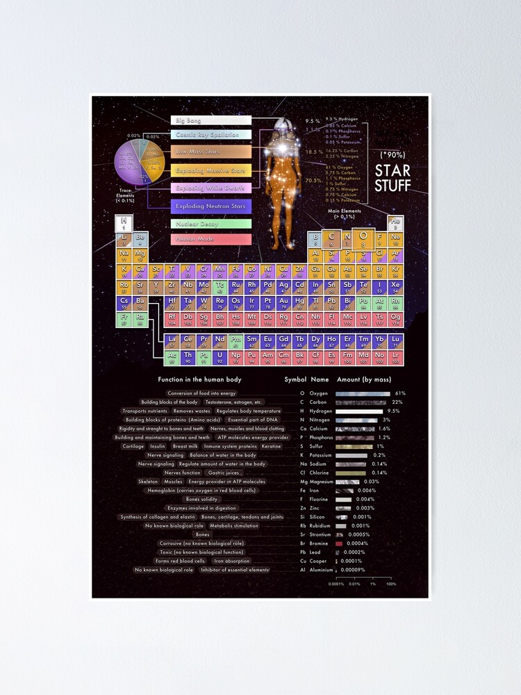 Alternate view of We are made of (*90%) STAR-STUFF! Poster