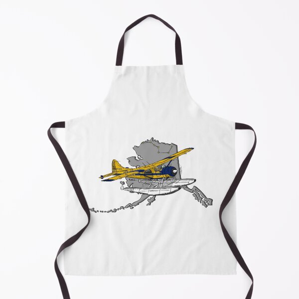 Item preview, Alaska Sticker with Dehaviland Beaver Alaska Seaplanes N777DH designed and sold by Michael Garber.