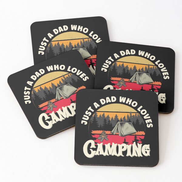 Item preview, Just A Dad Who Loves Camping | Funny Camping Lover designed and sold by Estrytee.
