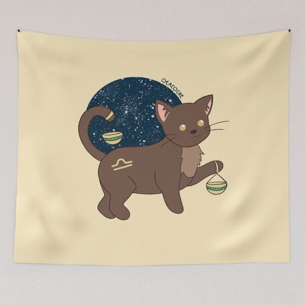Item preview, Zodiac Kitties Libra designed and sold by Otacocat.