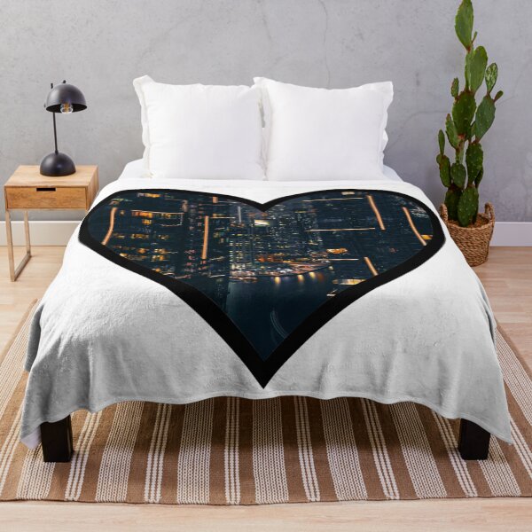 Item preview, Cityscape Heart designed and sold by BuzzySpaceBee.