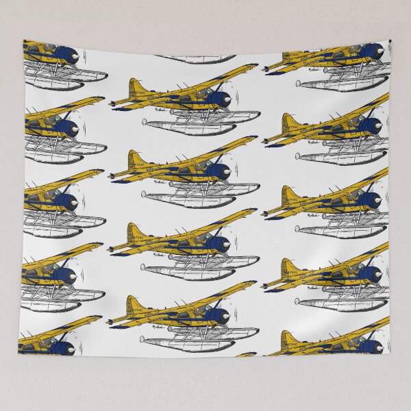 Item preview, Dehaviland Beaver Alaska Seaplanes N4794C N777DH designed and sold by Michael Garber.