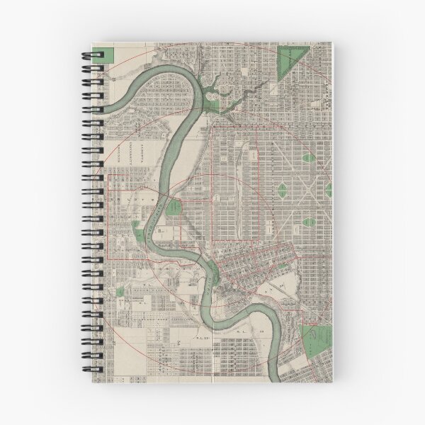 Item preview, Vintage Map of Edmonton Canada (1912) designed and sold by BravuraMedia.