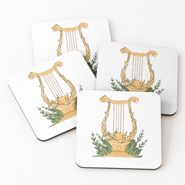 Item preview, Apollo Lyre Greek Mythology Sticker designed and sold by natneumann.