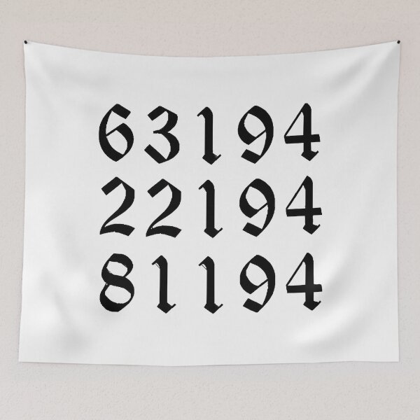 Item preview, The Promised Wonderland numbers designed and sold by KatherinMarine.