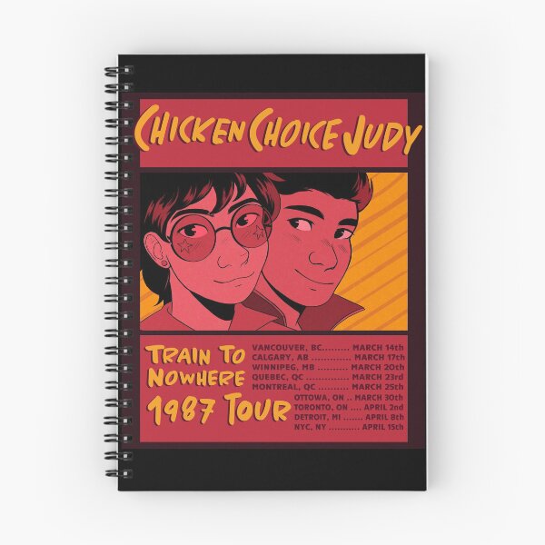 Item preview, chicken choice judy tour poster (infinity train) designed and sold by kajemac.