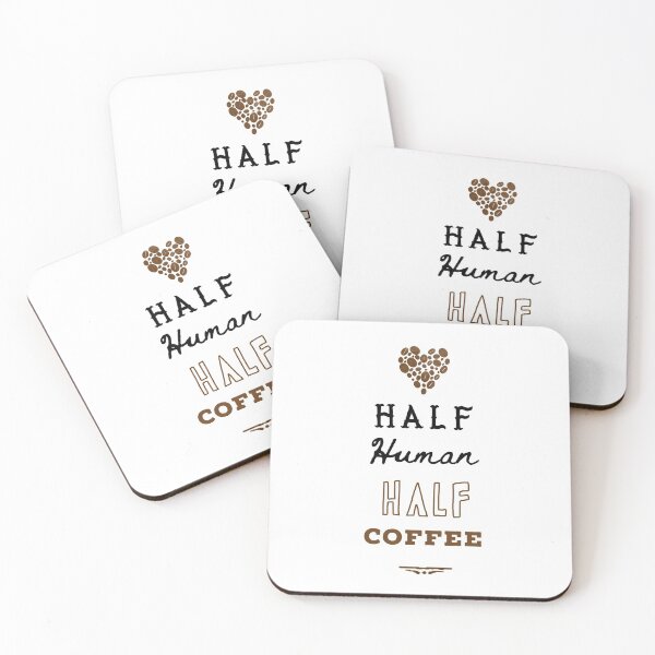 Item preview, Half Human Half Coffee designed and sold by UncleStuScience.