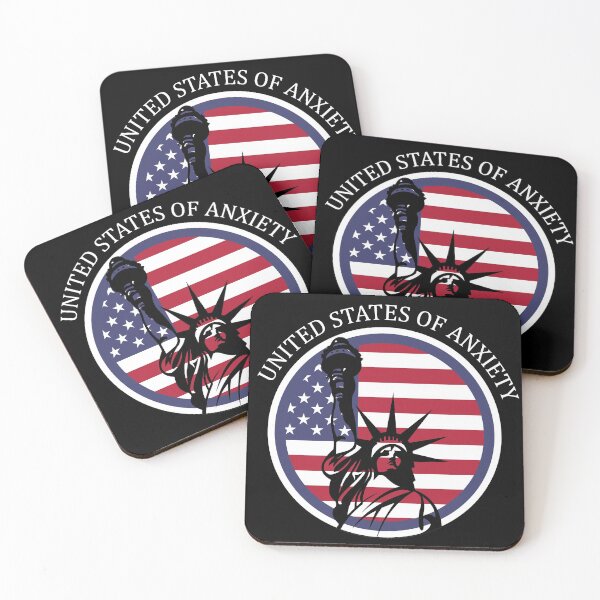 Item preview, Funny Graphics - United States Of Anxiety designed and sold by akina77.