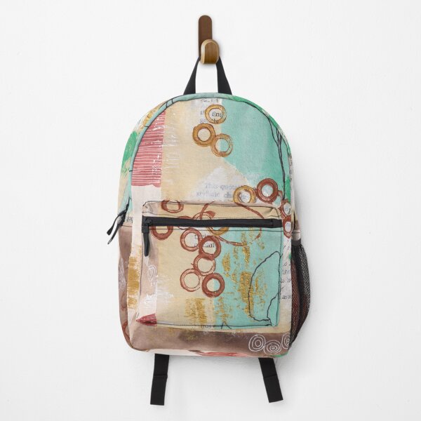Item preview, Abstract botanical collage design 3 designed and sold by JadeWuArt.