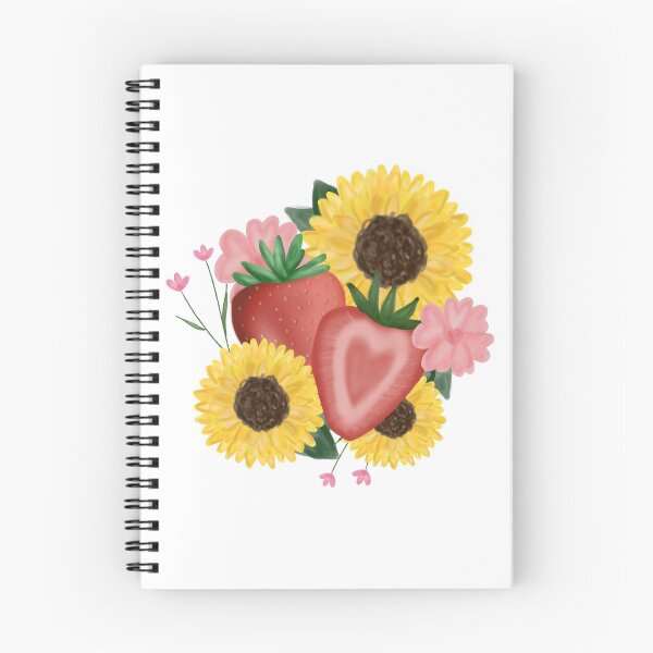 Item preview, Strawberry Sunflower Floral Arrangement designed and sold by Mvillstyles.