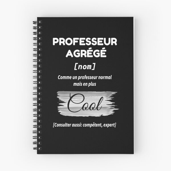 Aperçu de l'œuvre Professeur agrégé comme un professeur normal mais en plus cool créée et vendue par thegiftedadult.