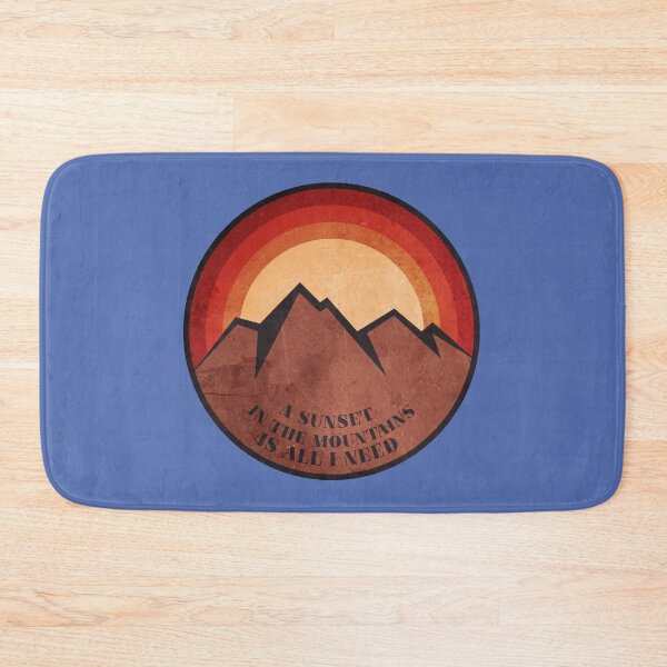 Item preview, A Sunset In The Mountains Is All I Need designed and sold by Udens.