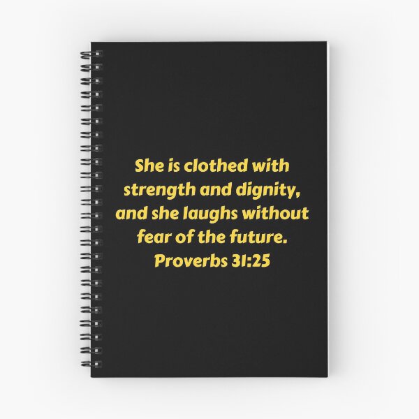 Item preview, Bible Verse Proverbs 31:25 designed and sold by Prayingwarrior.