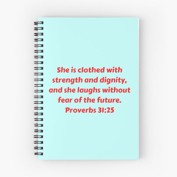 Item preview, Bible Verse Proverbs 31:25 designed and sold by Prayingwarrior.