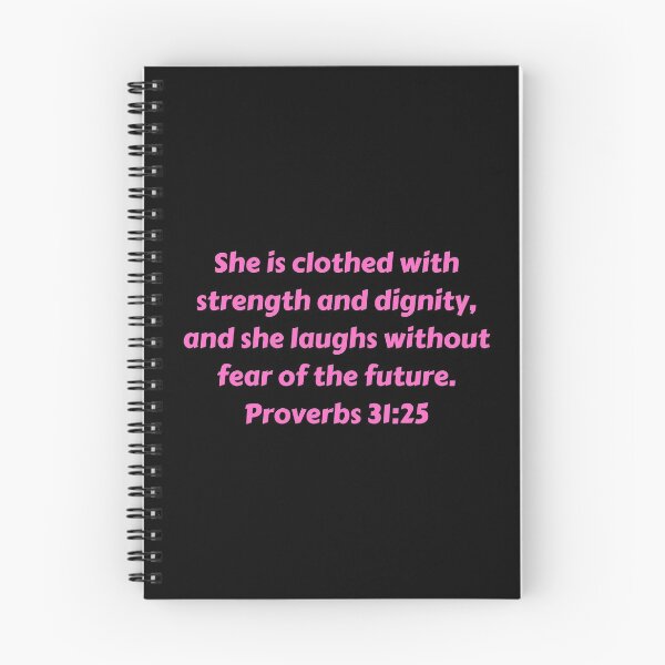 Item preview, Bible Verse Proverbs 31:25 designed and sold by Prayingwarrior.