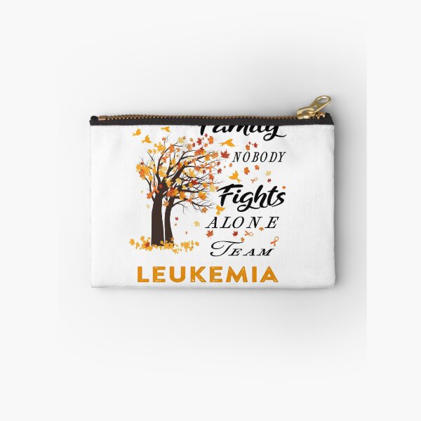 Item preview, In This Family No One Fight Alone Leukemia Awareness ribbon tree designed and sold by radianen.