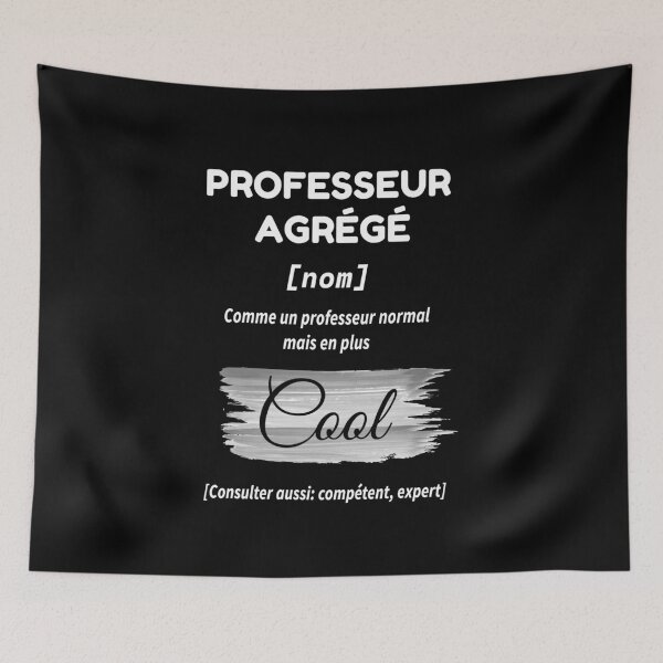 Item preview, Professeur agrégé comme un professeur normal mais en plus cool designed and sold by thegiftedadult.