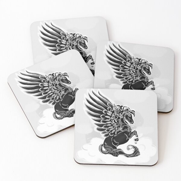 Item preview, Black Pegasus designed and sold by witchlingart.