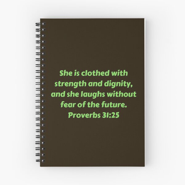Item preview, Bible Verse Proverbs 31:25 designed and sold by Prayingwarrior.