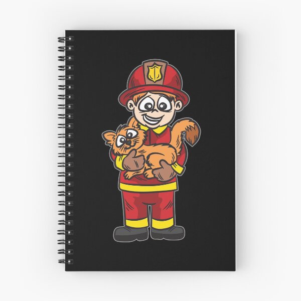 Item preview, Fireman Boy Rescue Cat designed and sold by Moonpie90.