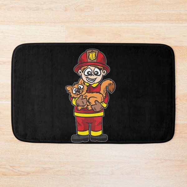 Item preview, Fireman Boy Rescue Cat designed and sold by Moonpie90.