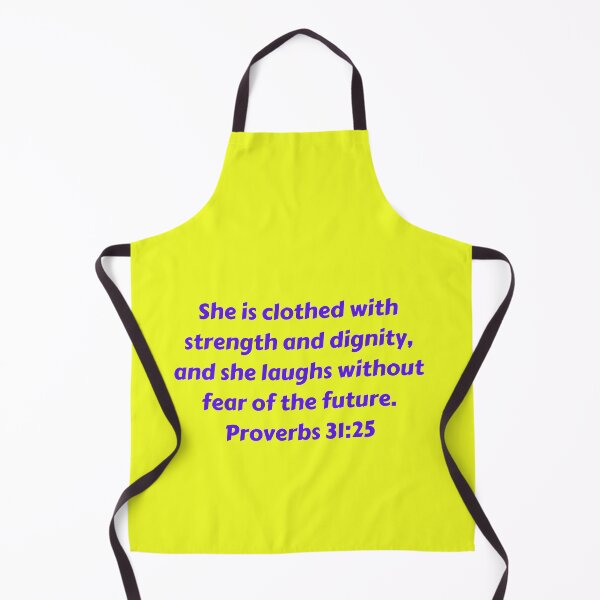 Artikelvorschau, Bible Verse Proverbs 31:25 entworfen und verkauft von Prayingwarrior.