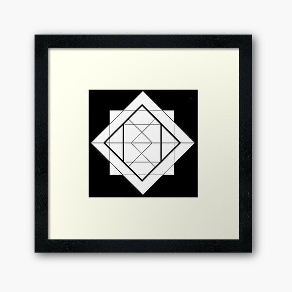 Tri =? Framed Art Print