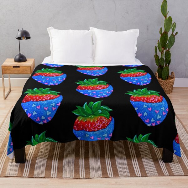 Item preview, Blue Candied Strawberry designed and sold by cazmie.