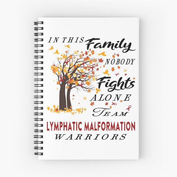 Item preview, In This Family No One Fight Alone Lymphatic Malformation Awareness ribbon tree designed and sold by radianen.